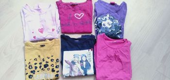 Lot 6 tee_shirts manches longues 10 ans