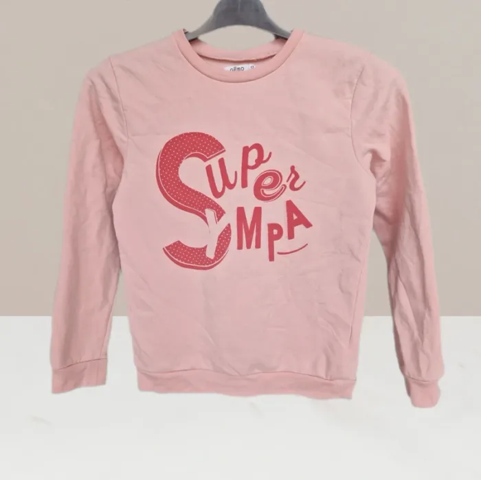 Pull chaud super sympa rose - Gémo - Taille 12 ans
