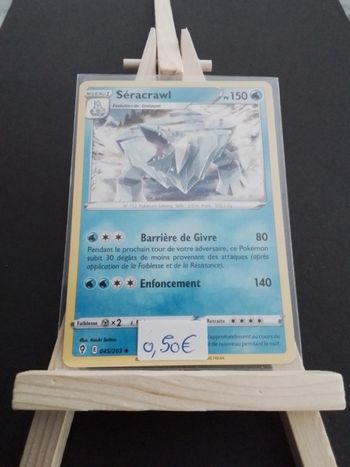 Carte Pokémon Séracrawl 45/203