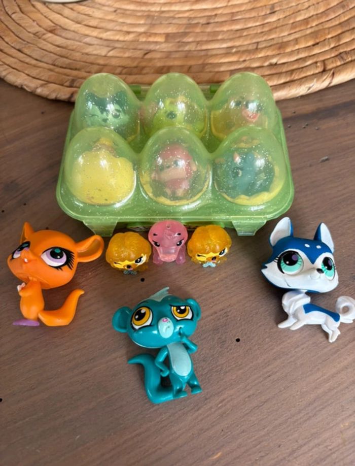 Lot hatchimals dans boîte + 3 PetShop - photo numéro 6