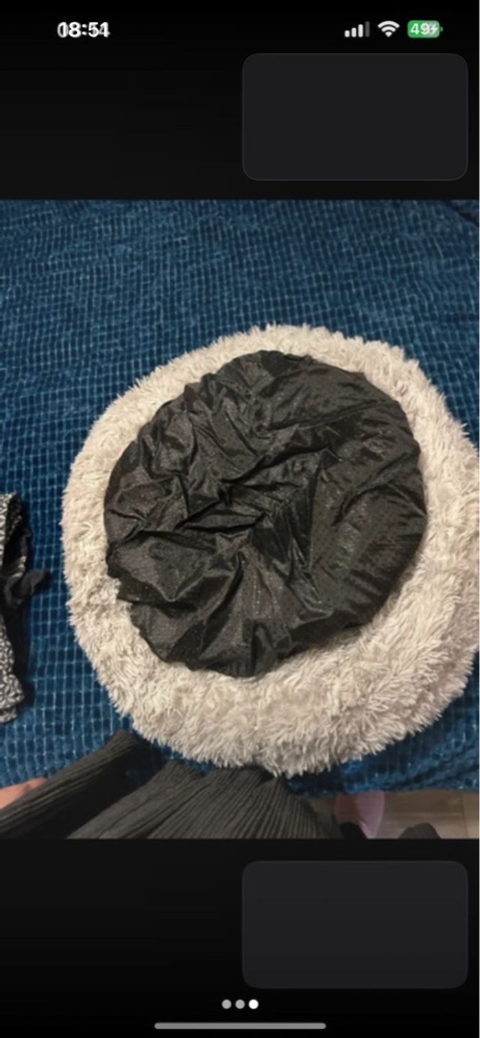 Panier doux pour chat