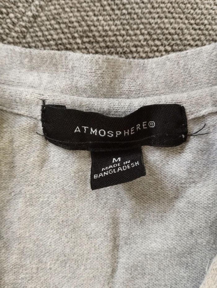 Gilet gris fin taille M atmosphère - photo numéro 3