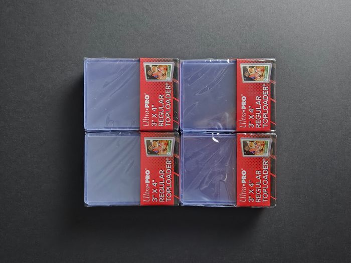 Ultra Pro- 100 Toploader - Protèges cartes rigides transparents