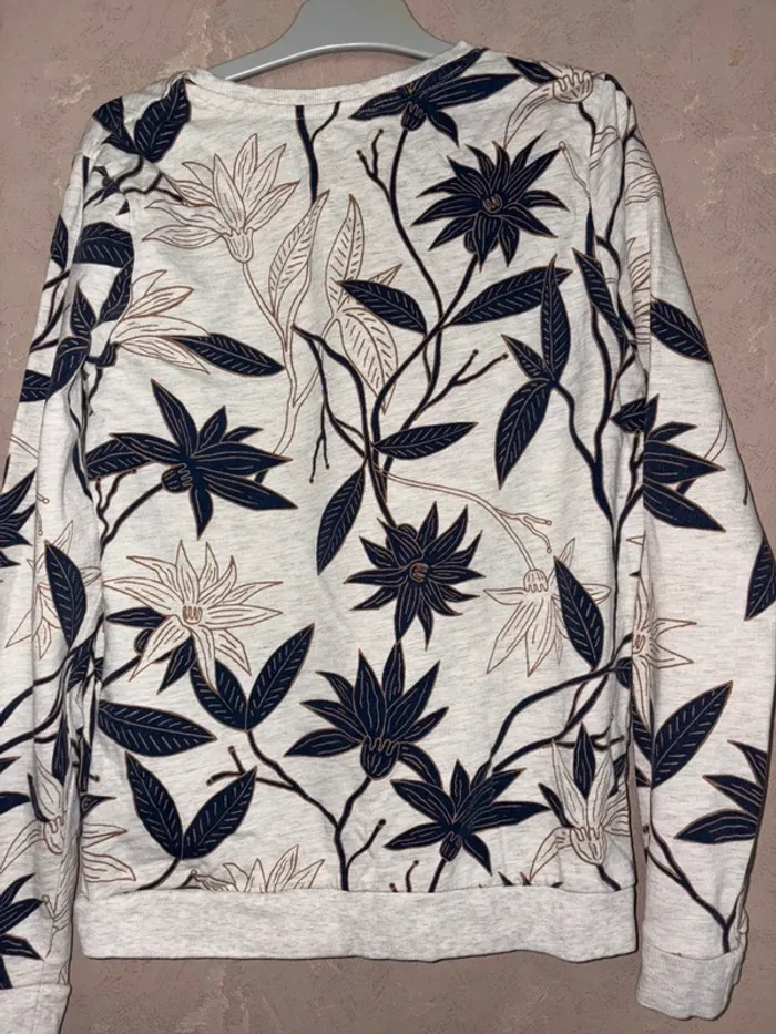 Sweat fleuri fille taille 14 ans - photo numéro 6
