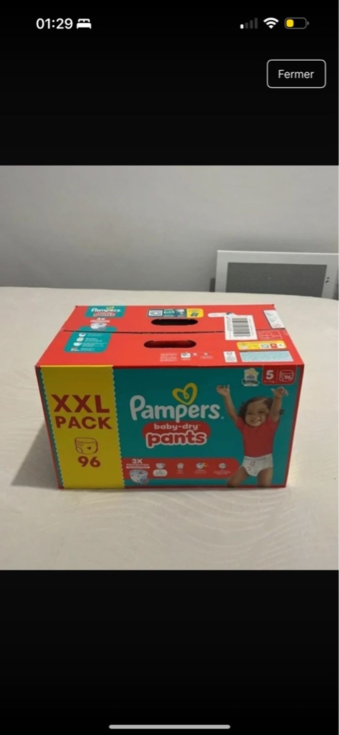 couche pampers taille 5