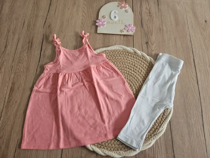 Robe + leggins 6 mois