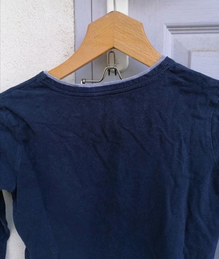Tee-shirt manches longues 10 ans Okaidi pour garçon - photo numéro 5