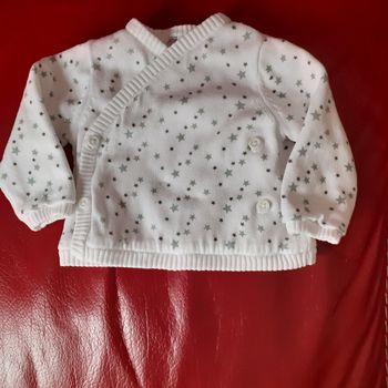 BB 1 mois: Gilet fermeture croisée *Orchestra