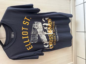 tee shirt bleu marine "Cross Roads" taille 12 ans