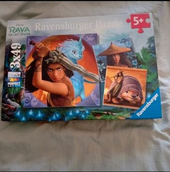 3 Puzzles raya différentes tailles