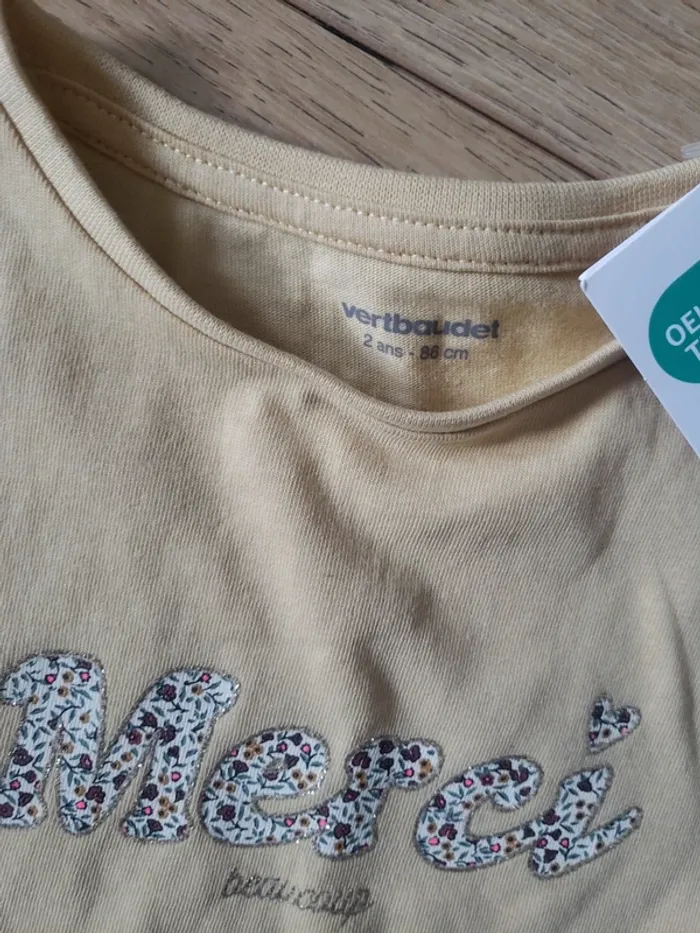Tee-shirt Verbaudet 2 ans - photo numéro 2