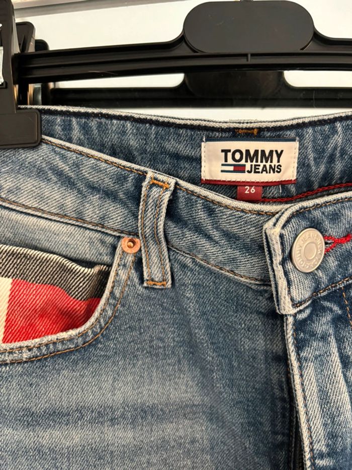 Mini jupe en jean Tommy Jeans - Taille 26 (équivalent 34/36) - photo numéro 3