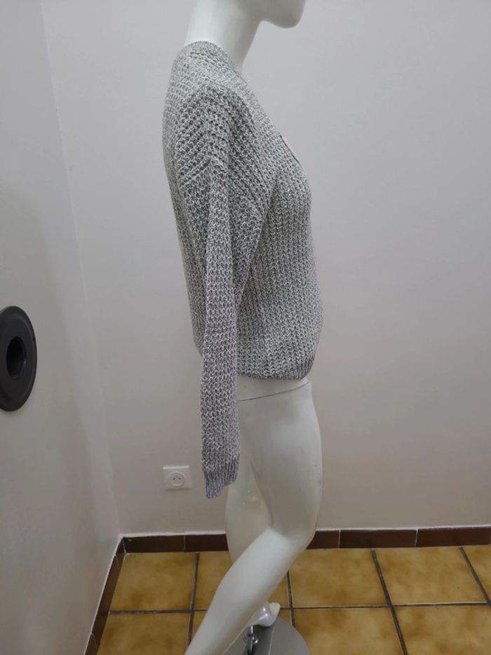 Pull motif bouldogne français taille M - photo numéro 6