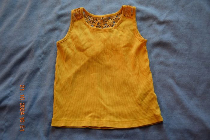 Debardeur moutarde fille 5 ans - photo numéro 4