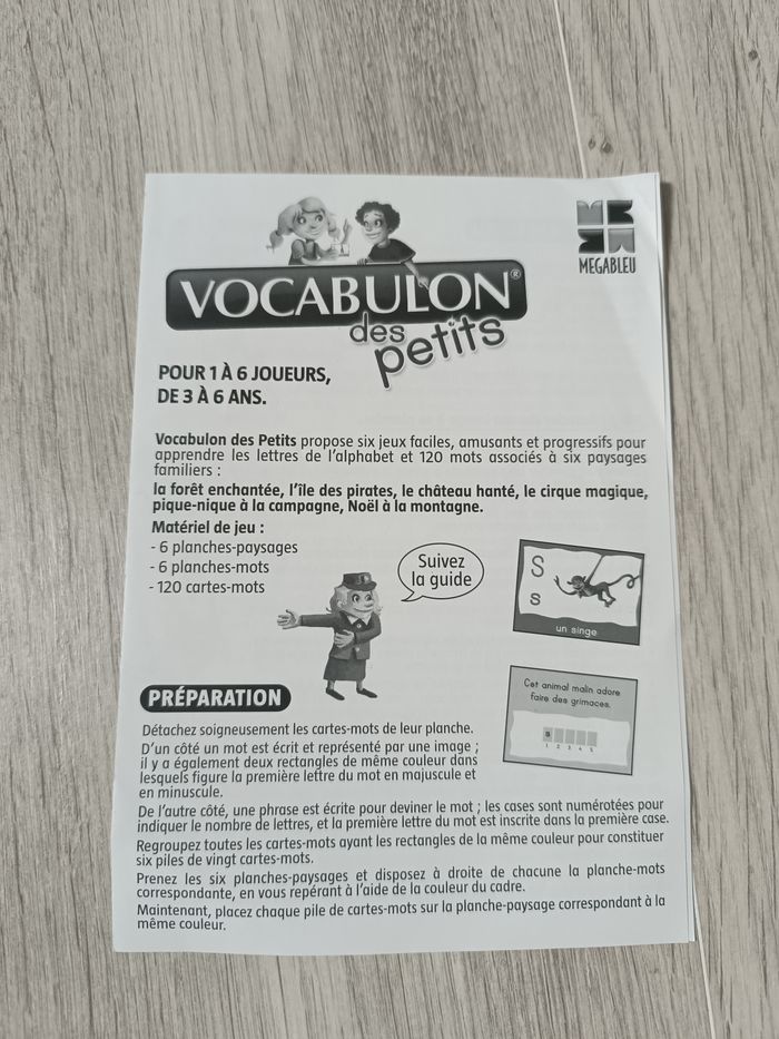 Jeu " Vocabulon des petits" - photo numéro 8
