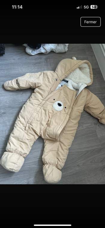 Combipilote imperméable et fourrure à l’intérieur 