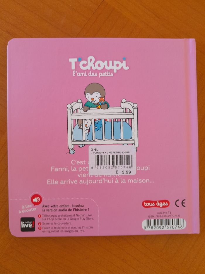Livre tchoupi a une petite sœur - photo numéro 2