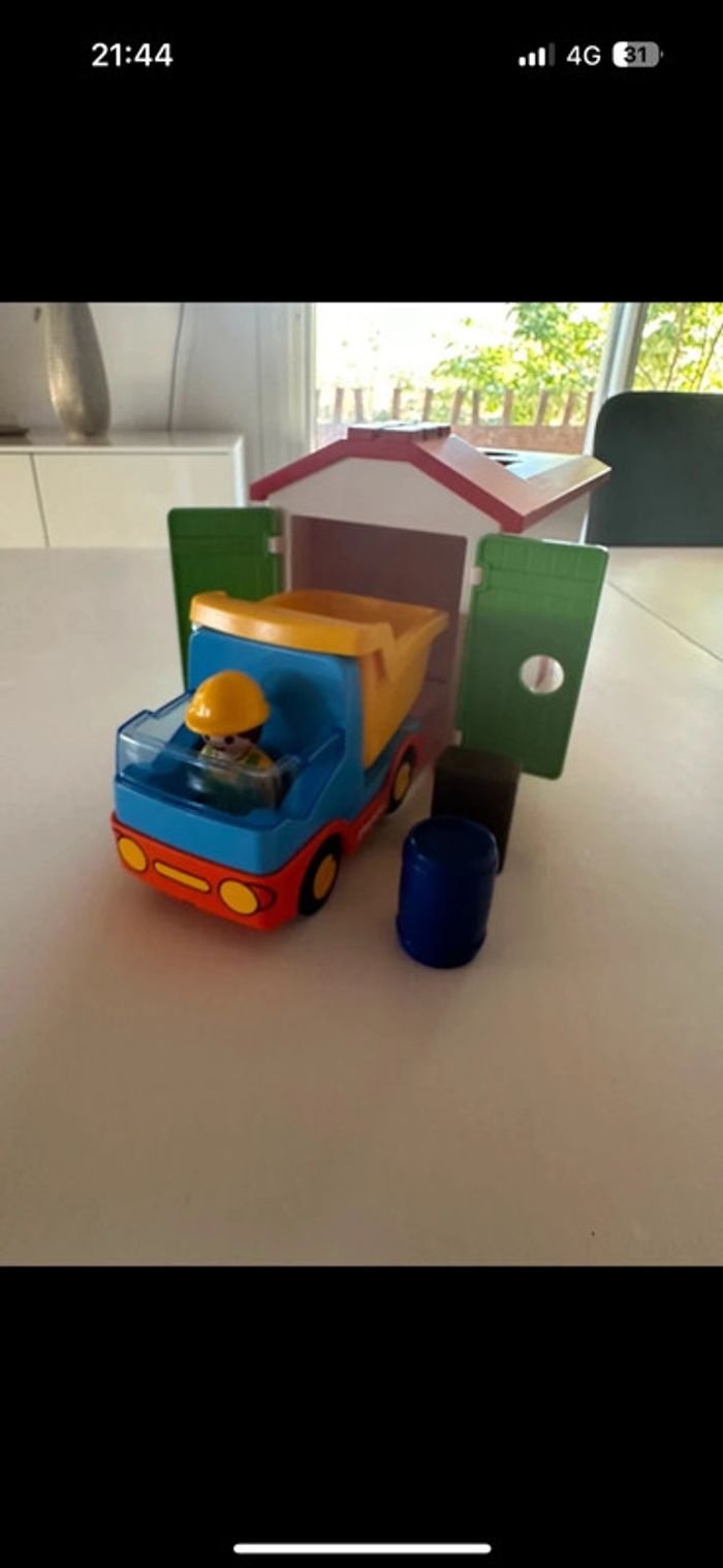 Playmobil 1,2,3 ouvrier