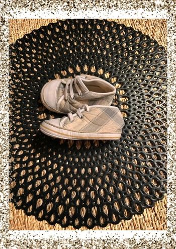 Baskets burberry tartan