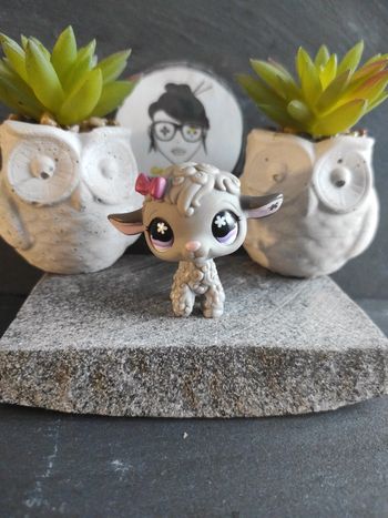 Littlest Petshop hasbro mouton agneau baby sheep lamp 477 #geektradelpsmouton