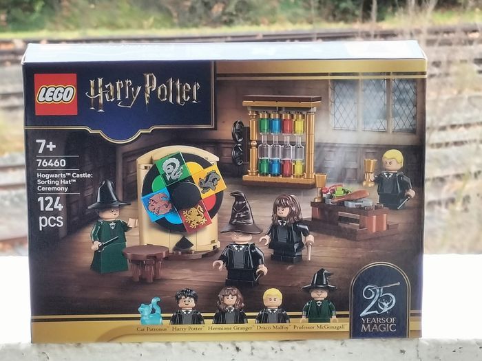 Lego Harry Potter le château de Poudlard la cérémonie du choixpeau magique