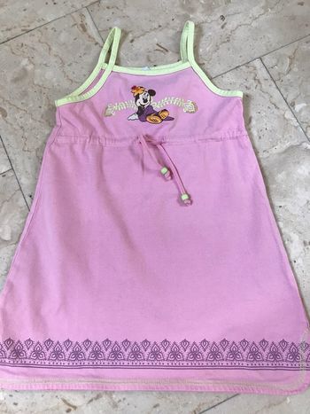 Robe à bretelles Disney 4 Ans