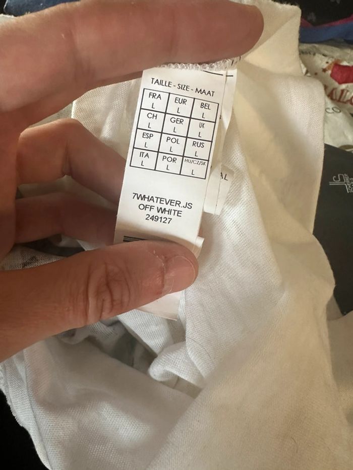 T-shirt court blanc USA California – MIM – Taille L 🇺🇸 - photo numéro 8