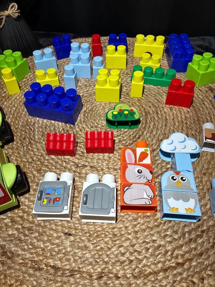 Abrick ecoiffier jeu de construction tracteur - photo numéro 3