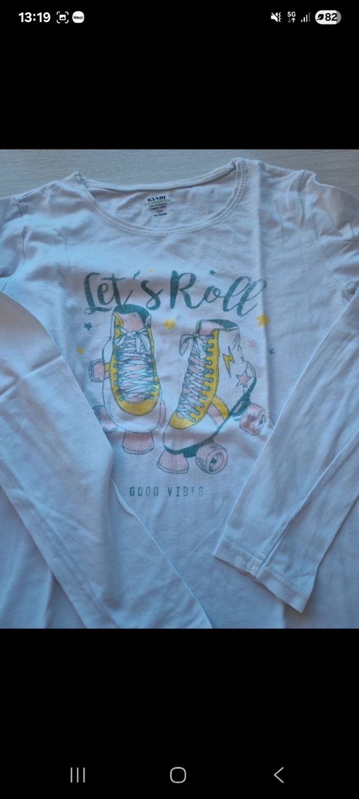 Lot T-shirts 12ans - photo numéro 4