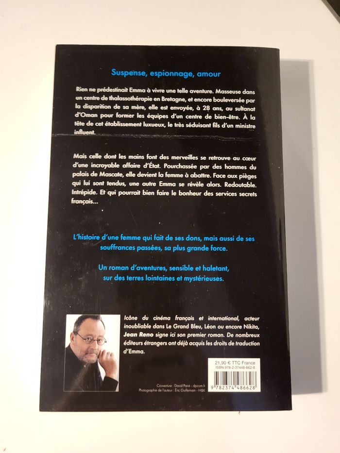 Livre Emma de Jean Reno - photo numéro 3
