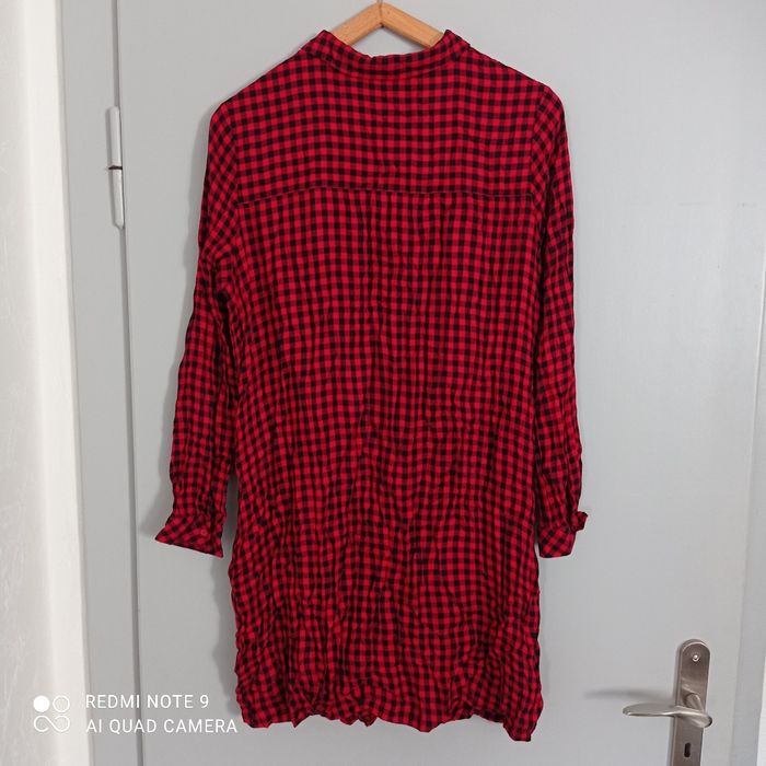 Robe rouge à carreaux t44 - photo numéro 8