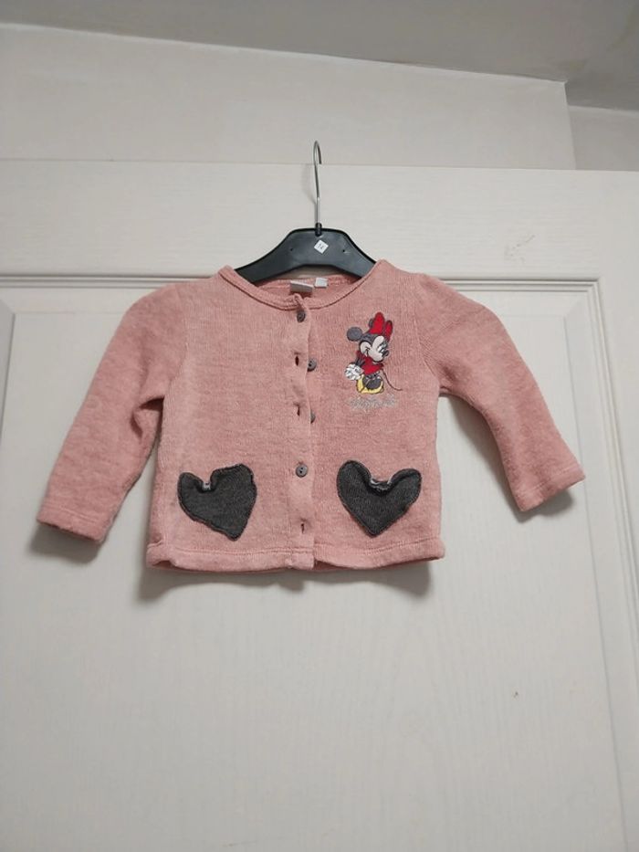 Gilet bébé fille minnie 6 mois disney