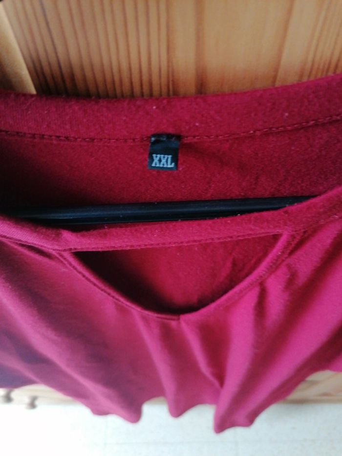 Tee-shirt long femme XXL - photo numéro 2