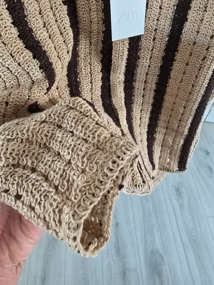 Chemise crochet Zara - photo numéro 6
