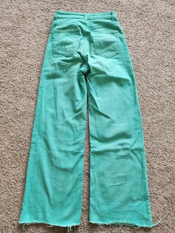 Jean large vert taille 36 - photo numéro 2