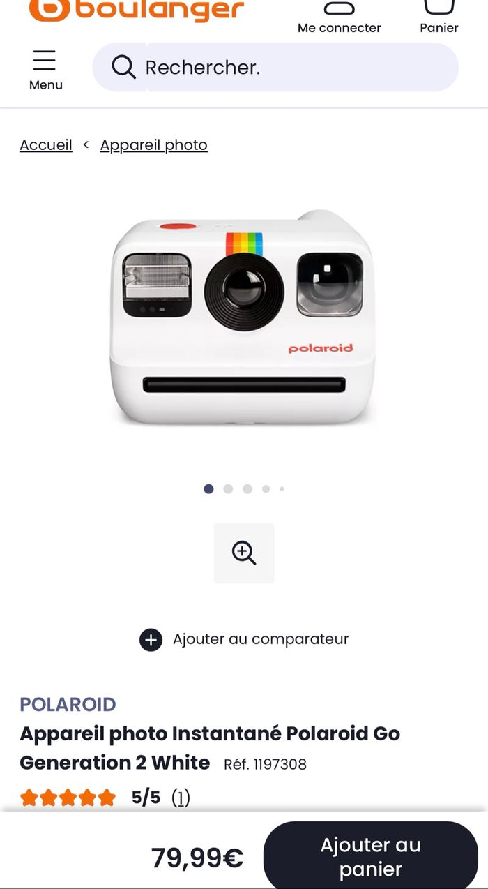 Polaroïd génération 2 neuf avec emballage - photo numéro 5