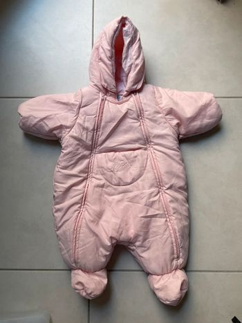 Manteau hiver bébé fille petit bateau