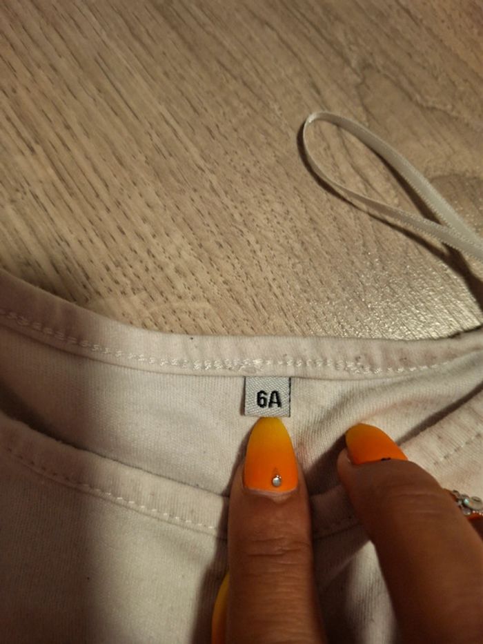 Haut 6 ans manche longue fille - photo numéro 2