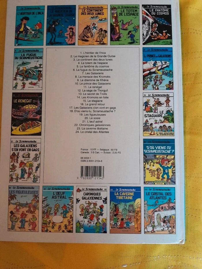 BD Vintage (1994) Le scrameustache : Le continent des deux Lunes - photo numéro 11