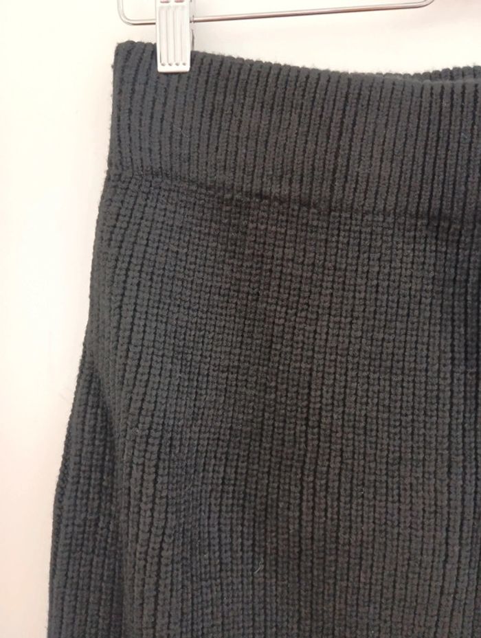 Mini jupe maille noire Zara taille M neuve - photo numéro 2
