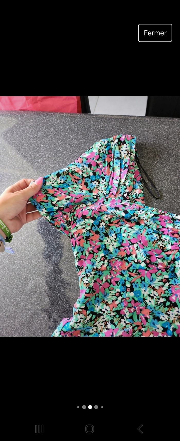 Robe fleurie Cache cache - photo numéro 3