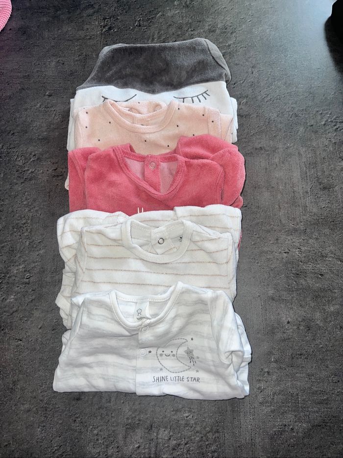 Lot de 5 pyjamas