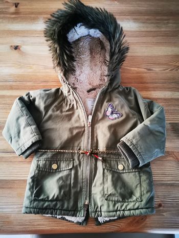 Manteau fourré Zara