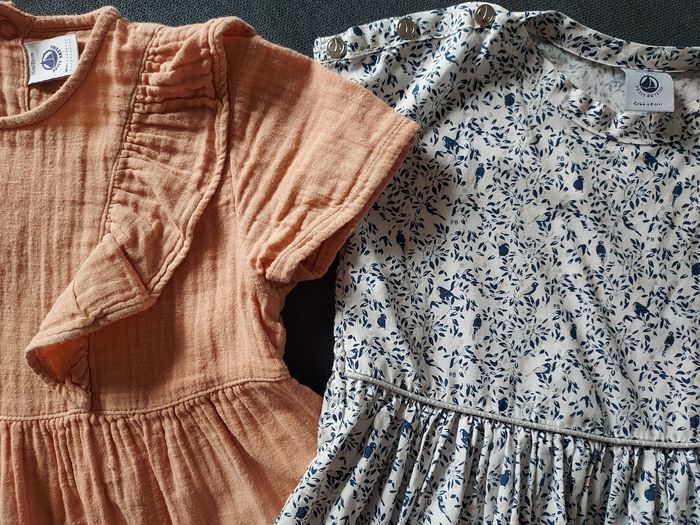 lot 2 robes PetitBateau - photo numéro 2