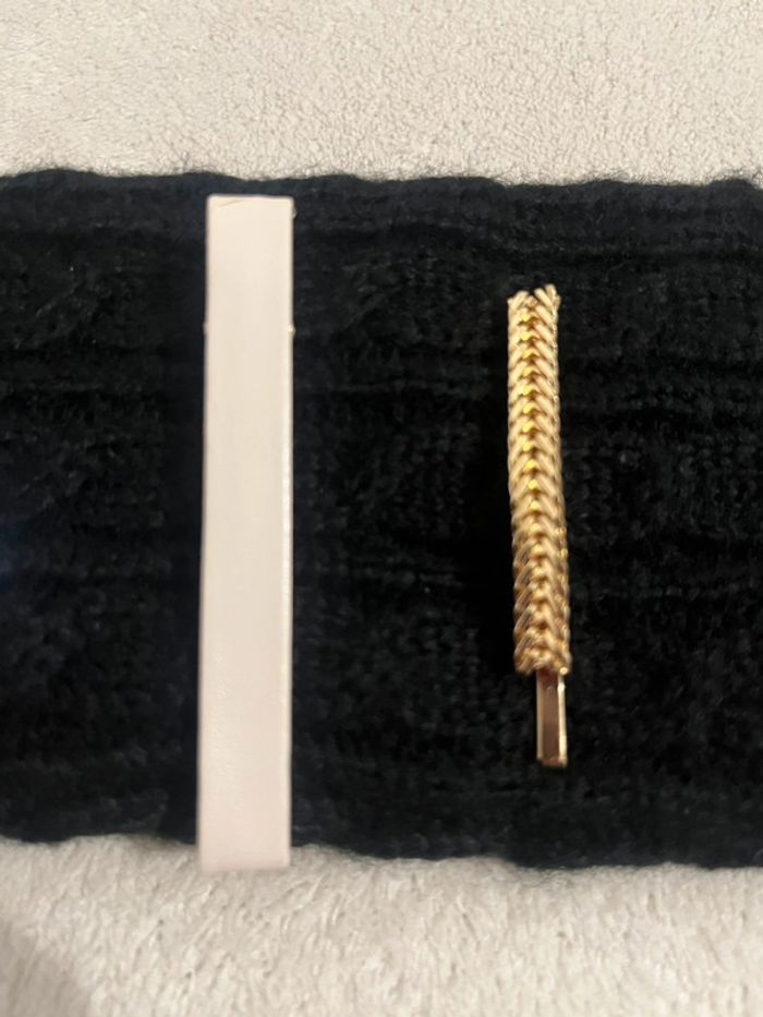 Lot de 9 barrettes dorées - photo numéro 6