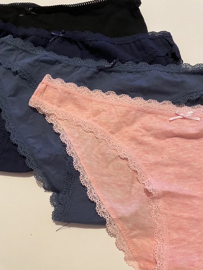 Lot de 4 culottes neuves taille XL seduccia - photo numéro 3