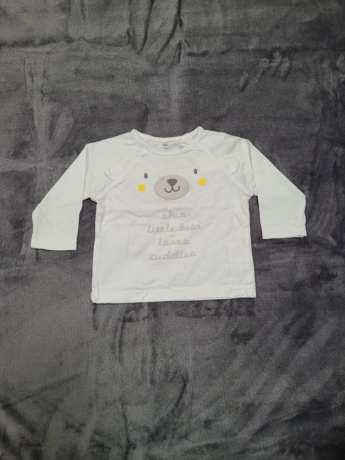 Tee-shirt manche longue 6 mois