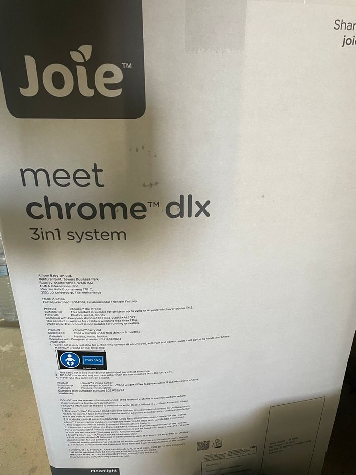 Poussette trio chrome de chez joie - photo numéro 8