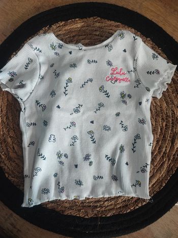 Tee shirt lulu castagnette 3 mois