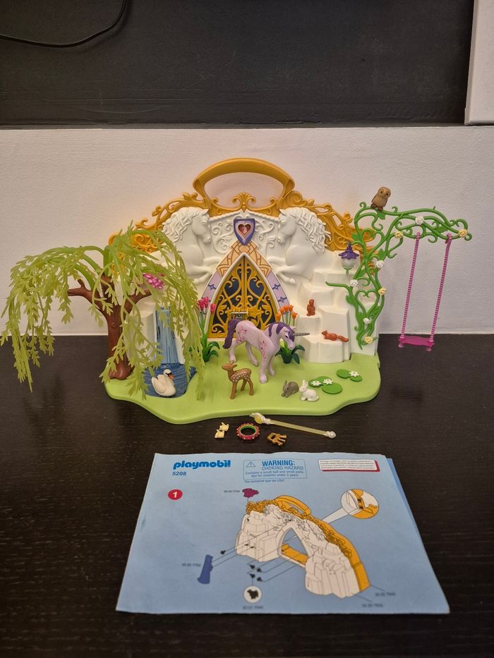Playmobil 5208 "Parc enchanté des fées et des licornes"